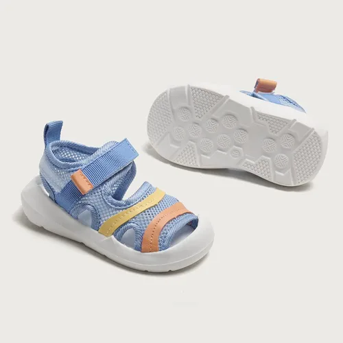 Vista 25 de OAISNIT Sandalias deportivas para bebés, niños y niñas, ligeras, antideslizantes, suela de goma, zapatos de agua acuática para playa, zapatos
