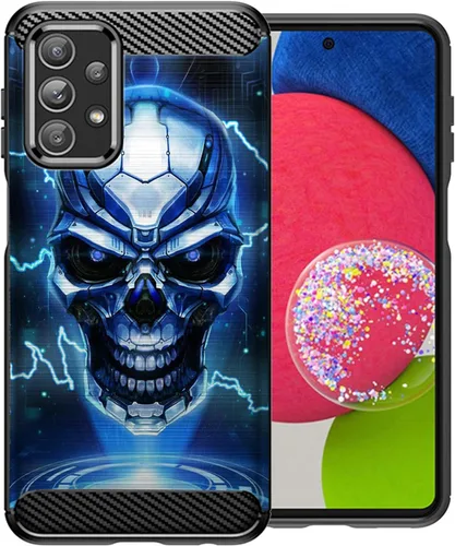 Vista 5 de CasesOnDeck Funda compatible con Samsung Galaxy A23 5G / A23 - Funda de TPU flexible y suave y ajustable con protección contra golpes