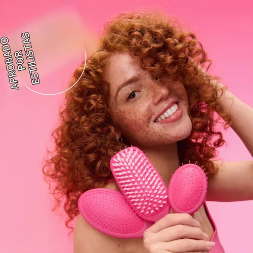Vista 8 de Wet Brush Cepillo de Cabello de Secado Rápido, Aqua Exclusivo de Amazon, Diseño Ventilado y Cerdas Suaves HeatFlex, Seguro para Secado con Secador