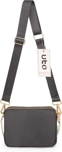 Vista 5 de UTO Small Crossbody Bags for Women 3 in 1 Trendy Belt Purse Fashion Designer Mini Cute Sling Fanny Chest Pack