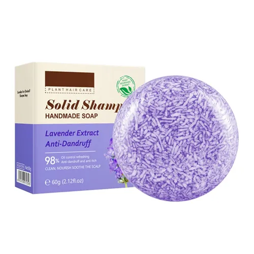 Vista 13 de Moily Barra de champú de oisturización, a base de plantas para hidratación y limpieza del cabello seco, carbón de bambú, talla única