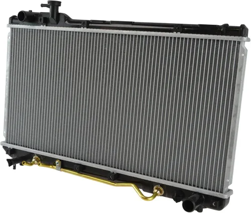 Vista 77 de TRQ Radiador de núcleo de aluminio de 1 fila Compatible con Subaru WRX STI 2.5L Turbo AWD 2015-2020