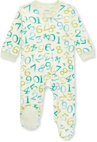 Vista 108 de Burt's Bees Baby - Pijama de una pieza para bebé, mameluco para dormir y jugar, algodón 100% orgánico, cremallera frontal