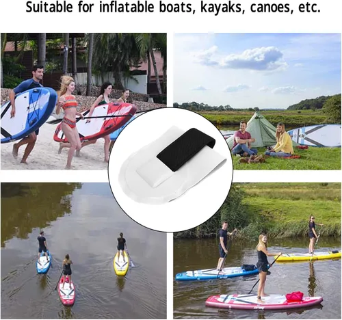 Vista 2 de Empuñadura inflable para barco, pegamento inflable para mango de barco en pasamanos de agarre TPU PVC para tabla de surf de kayak