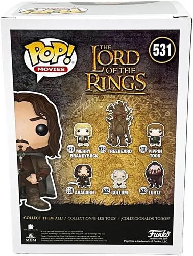 Vista 7 de Figura coleccionable de Aragorn de Lord of the Rings, de la marca Funko