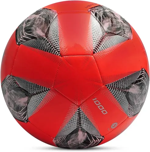 Vista 3 de Balón de fútbol de piel sintética suave, deportes de equipo para interiores y exteriores, entrenamiento de práctica, juego de fútbol, regalo