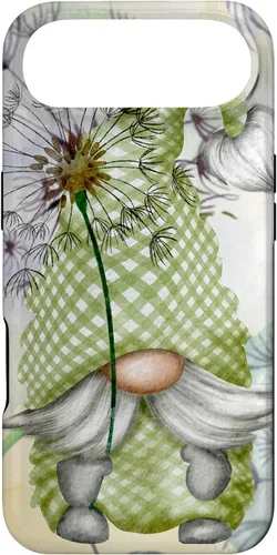 Vista 27 de Cute Gnome Dandelion Flower Pattern for Women Mom Aesthetic Case for iPhone 17