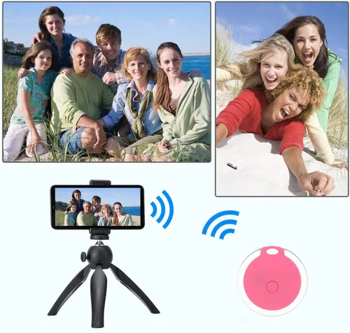 Vista 4 de Paquete de 4 localizadores de llaves inteligentes, dispositivo de seguimiento GPS para niños, mascotas, llavero, cartera, equipaje, etiqueta