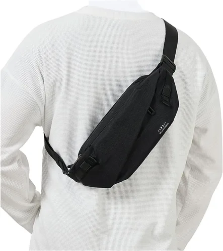 Vista 13 de Riñoneras para hombres, bolsos cruzados para mujeres, riñonera de moda, mochila de cintura para entrenamiento al aire libre, viajes, uso casual