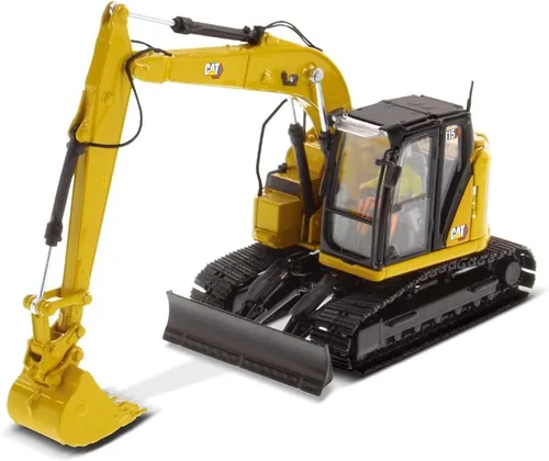 Vista 10 de Diecast Masters Excavadora hidráulica Caterpillar 335F L 1:50 Camiones para gatos y equipos de construcción de la serie High Line 85925