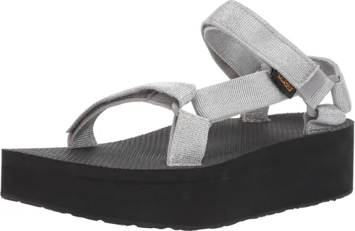 Vista 22 de Sandalia Teva de plataforma universal para mujer Balance Oliva Quemada