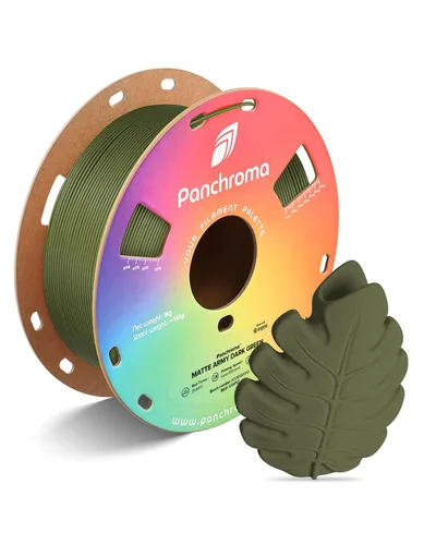 Vista 80 de Polymaker Panchroma - Filamento PLA mate de 0.07 in, 2.2 lbs, madera de Madera mate de doble degradado