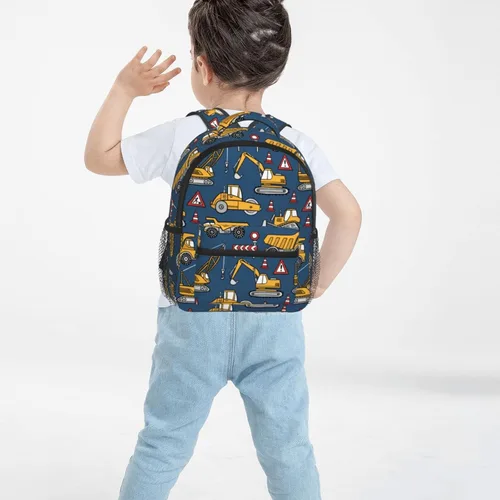 Vista 7 de YSBKN Mini mochila escolar de 12 pulgadas para niños y niñas, Multicolor7, Mochilas Daypack
