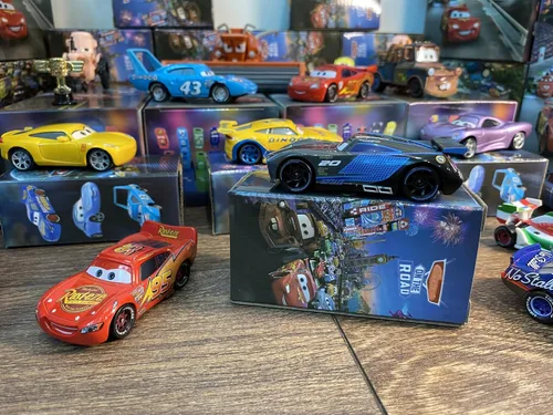 Vista 5 de Coches de juguete de carreras de fundición a presión, material de aleación de seguridad para niños, caja de color de belleza para tu hijo, regalos