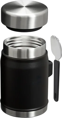 Vista 8 de STANLEY 1913 Classic Food Jar With Spork 0.4L - Black