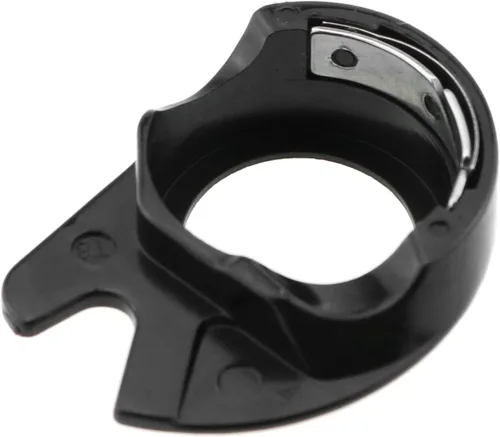 Vista 2 de Bobbin Cases MEETOOT - Estuche para bobinas de plástico negro para máquina de coser cantante, 2 unidades, bobinas de carga superior