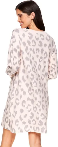 Vista 3 de bebe Camisón de manga larga para mujer, pijama para dormir