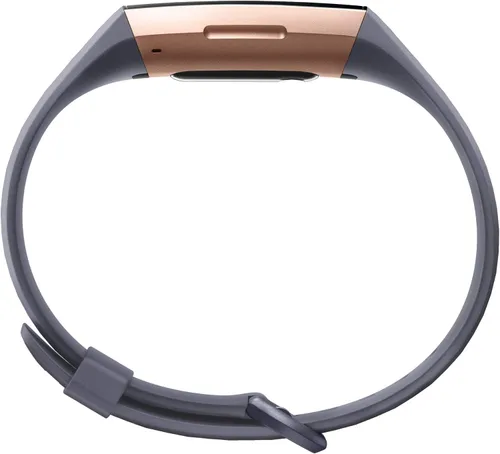 Vista 3 de Fitbit Charge 3 - Rastreador de actividad física Oro rosa/azul gris