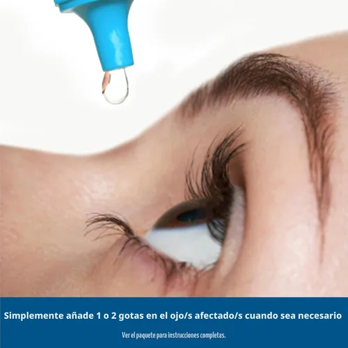 Vista 9 de BLINK GelTears Gotas para Ojos Secos, Hidratante y Calmante para Ojos con Sequedad Moderada a Severa, Instantáneamente Calma, Hidrata y Proporciona