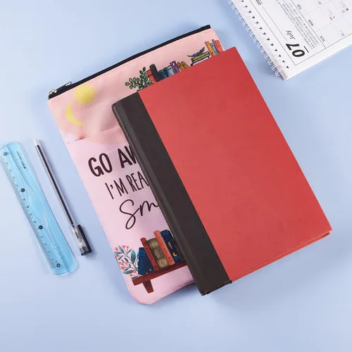 Vista 9 de Funda de libro para los amantes de los libros, protector de libros, fundas de libro para libros de tapa blanda, tela lavable, fundas de libro