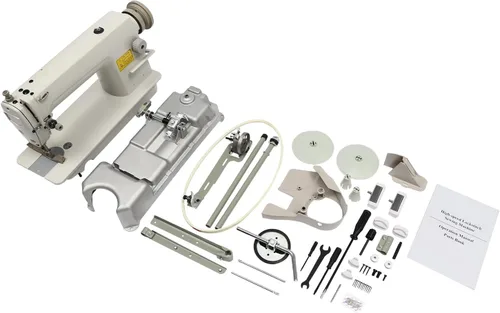 Vista 6 de Máquina de coser industrial,Máquina de coser de alta resistencia,Máquina de coser de costura recta Herramienta de costura de cuero para coser