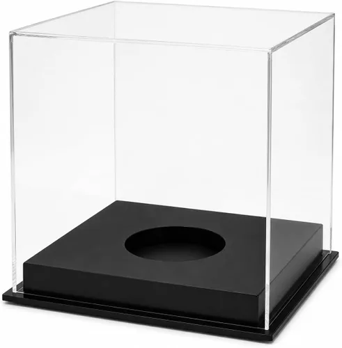 Vista 7 de Vitrina de baloncesto de acrílico transparente titular de protección UV para pelota autografiada
