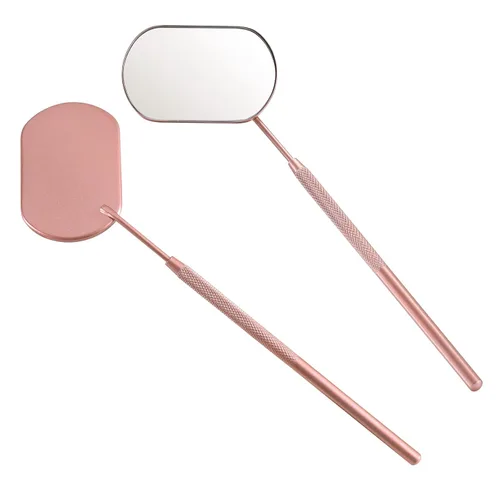 Vista 9 de Espejo para pestañas Pretty memory, espejo grande para pestañas de 2.2 pulgadas para extensiones de pestañas, suministros para extensiones