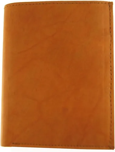 Vista 5 de AG Wallets Cartera de piel de vacuno grande europea de triple pliegue hipster