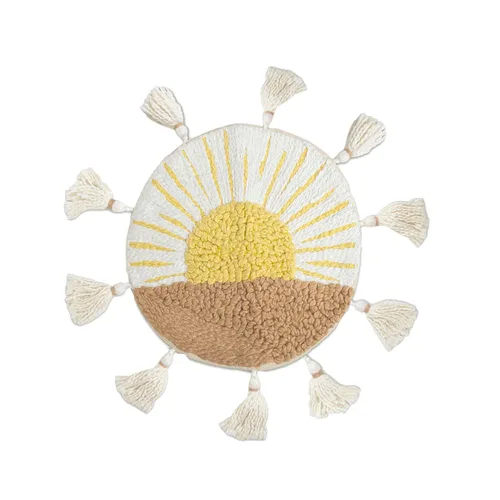 Vista 10 de Crane Baby Almohada acolchada decorativa, arcoíris
