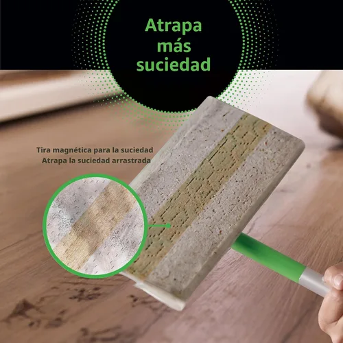 Vista 5 de Swiffer Sweeper Paños húmedos para trapear pisos de madera, 20