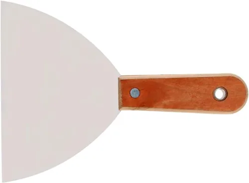 Vista 3 de Utoolmart Cuchillo de masilla de 1 a 6 pulgadas con mango de madera y raspador flexible de pared de acero al carbono, cuchillo de cinta de yeso