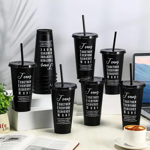 Vista 5 de Skylety - Vaso de regalo de agradecimiento a los empleados para equipo Negro