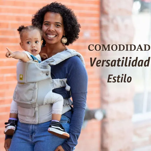 Vista 3 de LÍLLÉbaby Serenity Airflow Portabebé de seis posiciones ergonómico con bolsa convertible