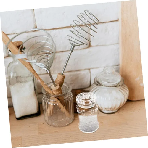 Vista 7 de 2Pcs Refillable Crystal Stylish Kitchen Condiment Containers for Seasoning Storage Portable Travel Bottles for Spices and Chic Design