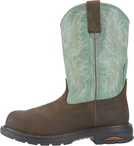 Vista 2 de ARIAT Tracey Botas de trabajo impermeables con punta compuesta - Botas de trabajo de cuero para mujer