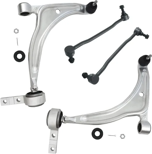 Vista 214 de Detroit Axle - Kit de brazos de control de extremo delantero para Acura 2004-2008 TSX 2003-2007 Honda Accord, 2 brazos de control inferiores, 2