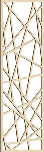 Vista 48 de Conway Paneles de pared decorativos de madera con calado, 9 3/8 pulgadas de ancho x 24 3/8 pulgadas de alto x 1/4 de alto, aliso
