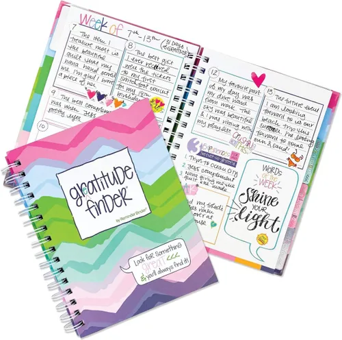 Vista 15 de Diario de gratitud basado en la fe con versículos de las Escrituras y citas inspiradoras, diario inspirador diario sin fecha de 52 semanas