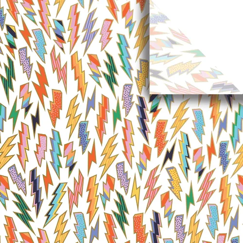 Vista 42 de Jillson Roberts Pañuelo de regalo impreso desplegado de 20 x 30 pulgadas, elefantes bebés (240 hojas)