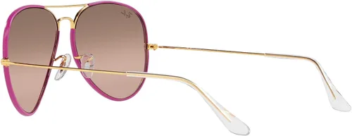 Vista 5 de Ray-Ban Rb3025jm Classic Full Color Metal Aviator Sunglasses