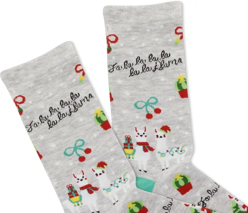 Vista 3 de K. Bell Women's Fun Conversation Starter Crew Socks - 1 Pairs - Cool & Cute Pop Culture Gifts