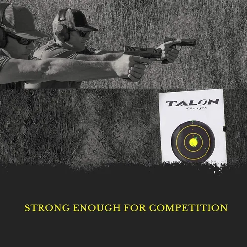 Vista 5 de TALON GRIPS Empuñadura adhesiva para pistola compatible con Smith & Wesson Shield Plus - Fabricado en Estados Unidos