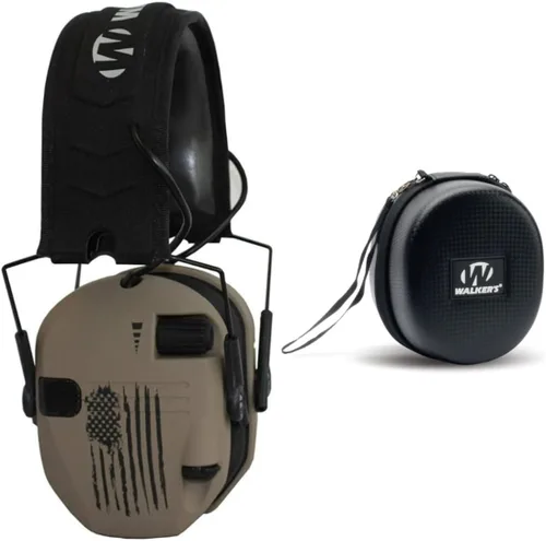 Vista 10 de Walker's Razor Slim - Protector auditivo electrónico para tiro (amplificación y supresión de sonido) con estuche protector