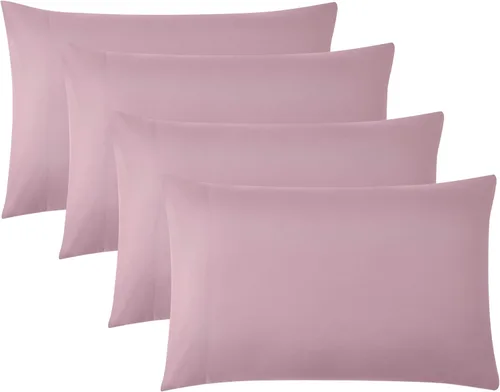 Vista 40 de Southshore Fine Linens® - Vilano® Springs - Par de fundas de almohada plisadas, color negro, estándar (Queen)