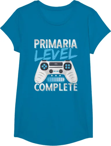 Vista 43 de Camiseta completa de diploma de escuela primaria de graduación, Negro