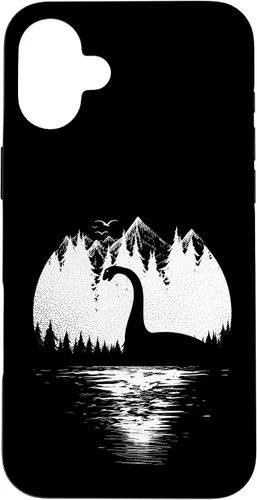 Vista 23 de Loch Ness Monster for Kids Men Women! Nessie Lake Mountains Case for iPhone 16