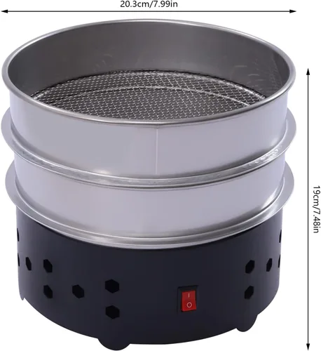 Vista 9 de Enfriador de granos de café eléctrico Máquina de enfriamiento de granos de café para uso doméstico de café tostado de café en casa