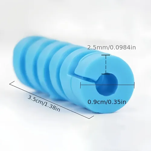 Vista 7 de Protector de cable de silicona de 16 piezas, organizador de cable enrollador en espiral para cargador USB, cubierta de protección de línea de datos