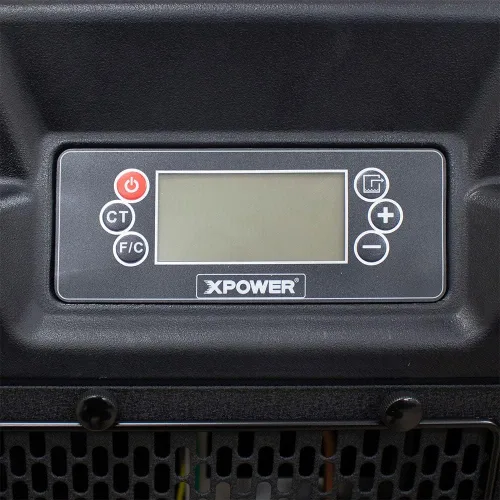 Vista 5 de XPOWER, Deshumidificador comercial LGR, eliminación de agua 165, voltios 115, amperios 10.2, modelo # XD-165L