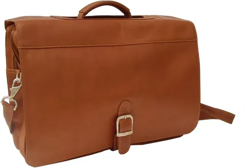 Vista 2 de Cartera de piel ejecutiva, Saddle), 9165